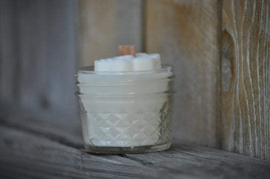 Rose Geranium Stress Away Soy Wax Candle