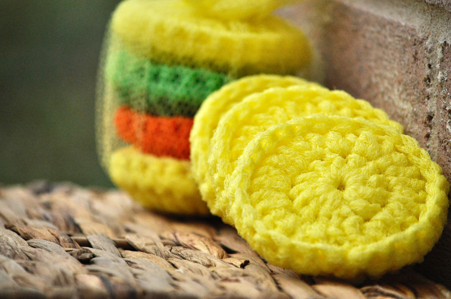 Handmade Scrubbies pack of 4